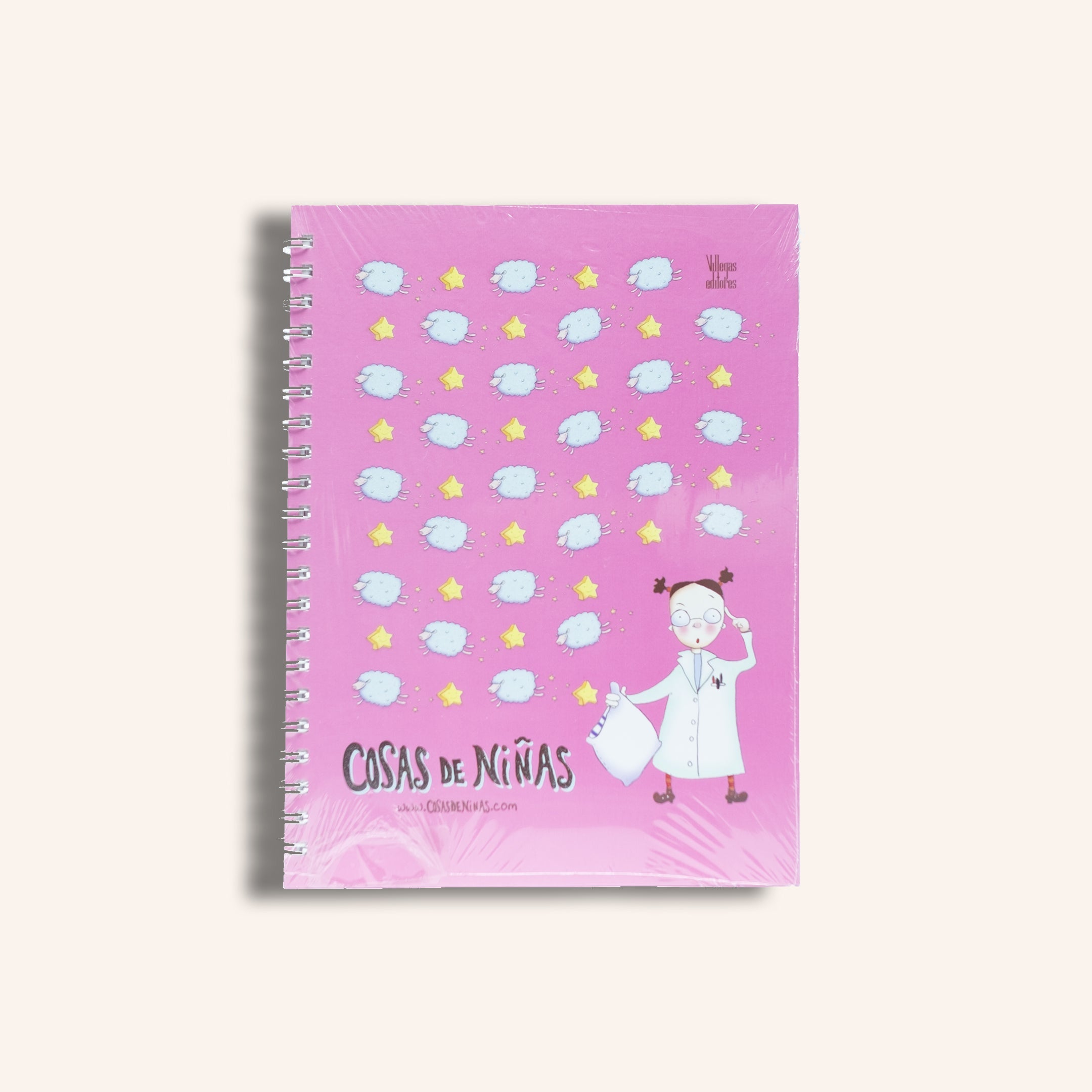 Cuaderno Cosas de Niñas rayado - 80 hojas