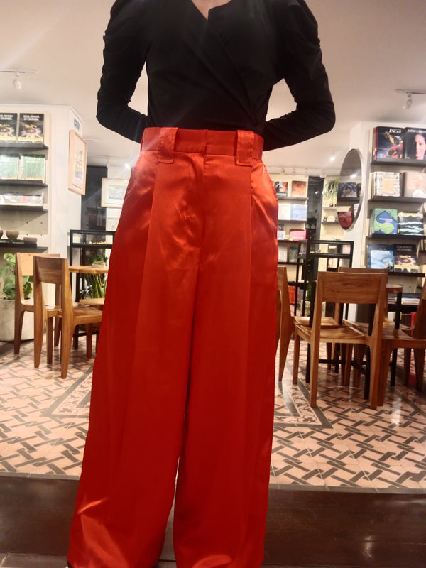 PT02 Palazzo Pants M NARANJA 