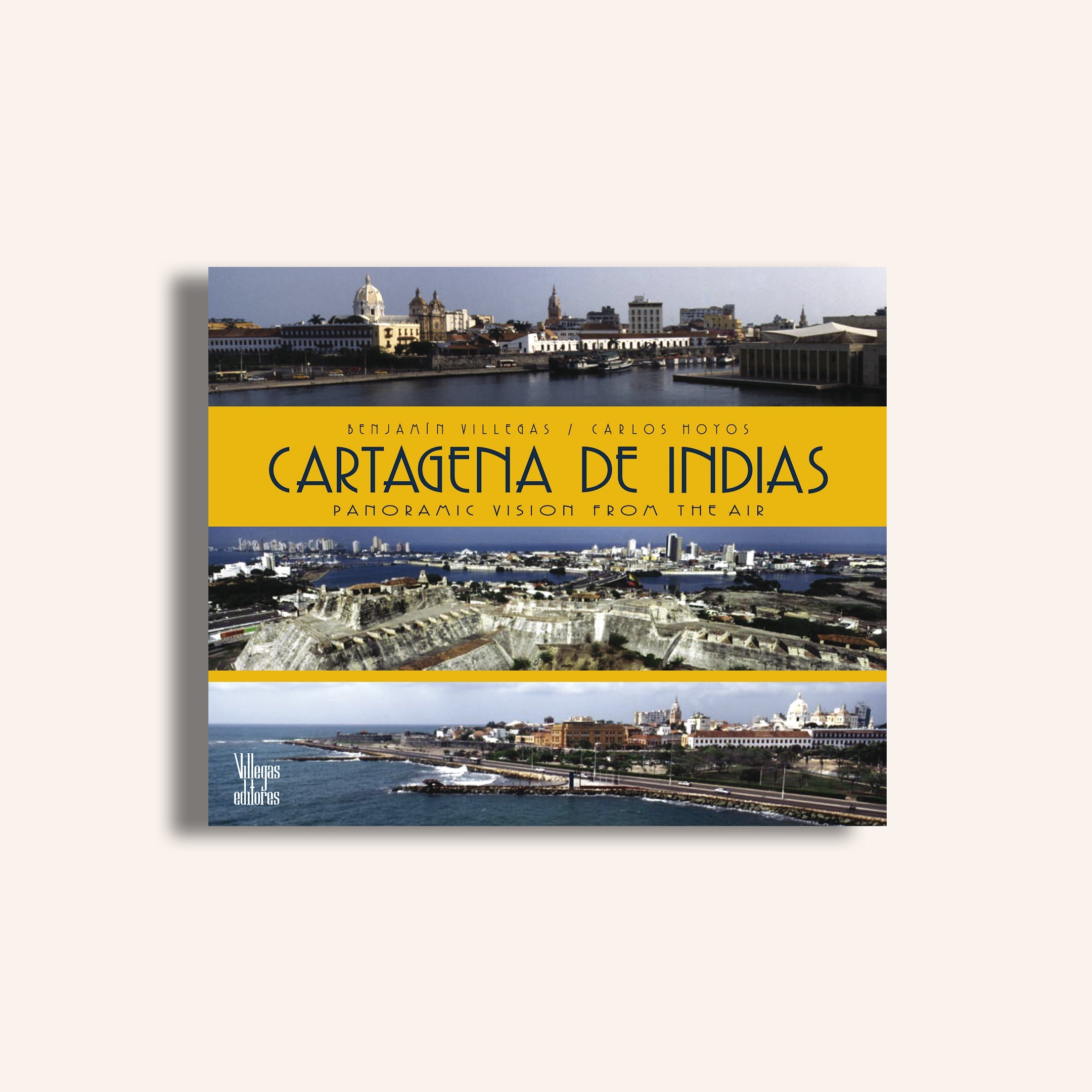 Cartagena de Indias. A panoramic view from the air
